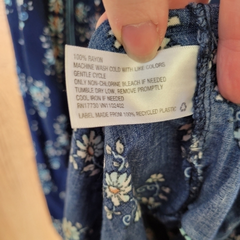 Xhilaration floral off the shoulder maxi dress Size S - Picture 5 of 8